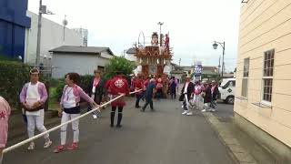 平成30年 鹿嶋神幸祭『一日目·昼の部』櫻町區【曳き始め】