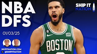 NBA Show | January 3, 2025 | DraftKings DFS Picks, Plays and Process