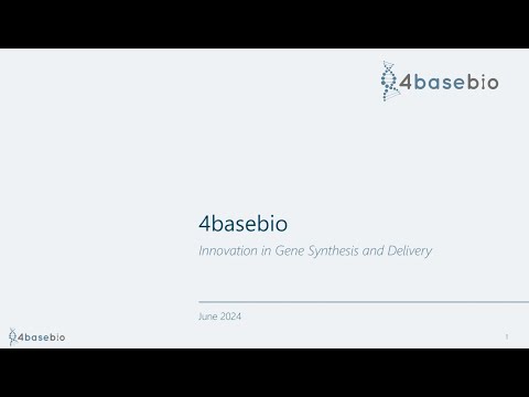 4basebio Plc Investor Presentation Youtube