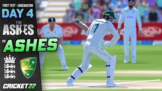 THE MONSTER CHASE - First Test - Edgbaston Day 4 (Cricket 22)