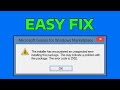 How To Fix Error 2503 & Error 2502 in Windows 11 (The Installer Has Encountered an Unexpected Error)