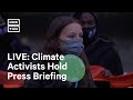 Greta Thunberg & Activists Hold Press Conference Near COP26 I LIVE