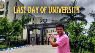 My last day of University | St. Xavier's University | Kolkata