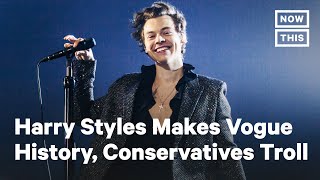 Conservatives Mock Harry Styles for Vogue Dress | NowThis