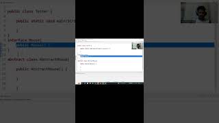 Difference between Abstract Class and Interface after Java 8? #java8 #interviewquestions #programmer