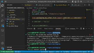 3 - PYTHONPATH and imports in Python (part 2/2) - "PYTHOPATH hacking"