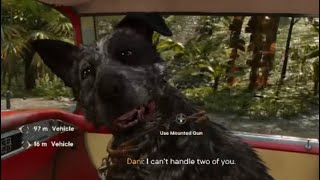 Boomer can now enter a car with you! - Far Cry 6