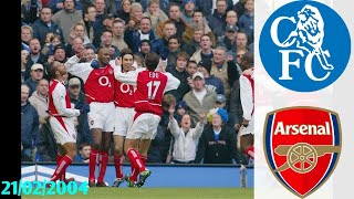 Chelsea vs Arsenal 21/02/2004 ● Premier League 2003/2004 (M26)