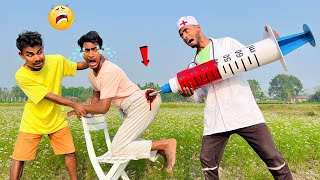 Must Watch New Funniest Comedy Video 2023 New Doctor Funny Injection Wala Comedy Video 2023 Ep-102