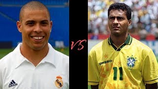 Ronaldo Fenômeno vs Romário - Best Skills and Gols