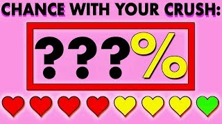 Do You Have A Chance With Your Crush? Love Personality Test  | Mister Test