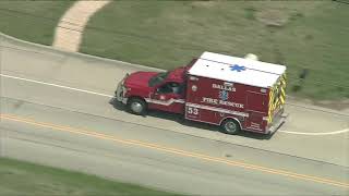 2-hour police chase of stolen Dallas ambulance finally ends in arrest