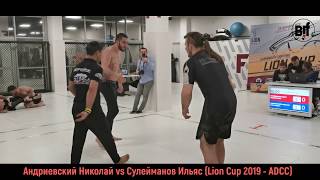 Андриевский Николай vs Сулейманов Ильяс (ADCC) Lion CUP 2019