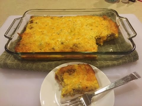 Sausage, Egg and Cheese Breakfast Casserole - Quick and Easy Sausage, Egg and Cheese Breakfast Casserole - Quick and Easy