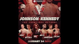 V3Fights: Johnson vs Kennedy