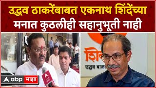 Sanjay Shirsat on Uddhav Thackeray | उद्धव ठाकरेंबाबत एकनाथ शिंदेंच्या मनात कुठलीही सहानुभूती नाही