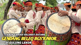 TABUH VARIASI SELAMAT DATANG GENDANG BELEQ BGS'JUNIOR DI GULUNG LEKOR