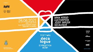 Festiwal Decalogue – 10 Prostych Słów!