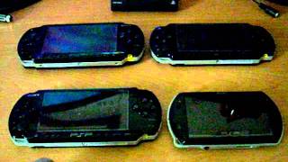 PSP 1000 vs PSP 2000 vs PSP 3000 vs PSP Go (N1000)