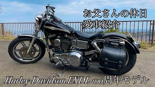 【ハーレー ハーレーダビッドソン Harley-Davidson FXDL ローライダー 2003】お父さんの休日 愛車紹介