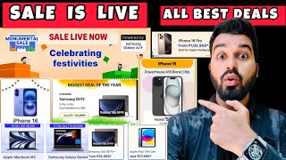 Finally Sale is LIVE - Flipkart Amazon Republic Day Sale Best Deals | iPhone 16 price drop | S23