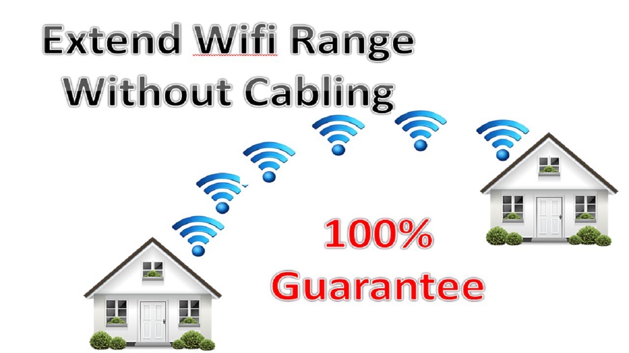 How To Connect Two Routers Without Cable To Extend Wifi Range Wireless ...