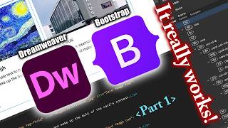 Creating a responsive Web Page with Dreamweaver + Bootstrap (part 1)