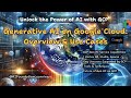 Introduction to Generative AI on Google Cloud: Overview  | AI Foundation Learning #VertexAI #AIonGCP