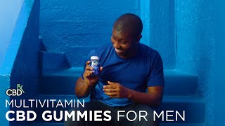 CBDfx Multivitamin CBD (CBD Oil) Gummies for Men