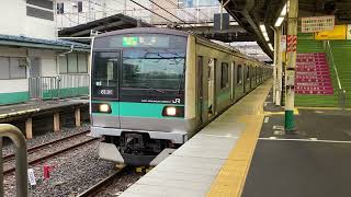 常磐緩行線E233系2000番台東マト3編成　松戸駅発車