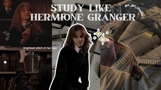Study Like the Brightest Witch of Her Age—Hermione Granger!