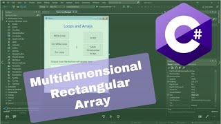 C# - Multidimensional Rectangular Arrays
