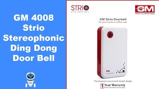 GM 4008 Strio Stereophonic Ding Dong Bell For Home