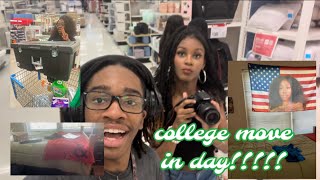 college move in vlog(unt)