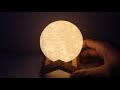 moon lamp 3d printed sphere lamp