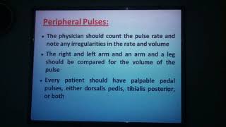 The Physical Examination in Pediatric Cardiology Lecture 1 | Pediatrics | 5th grade