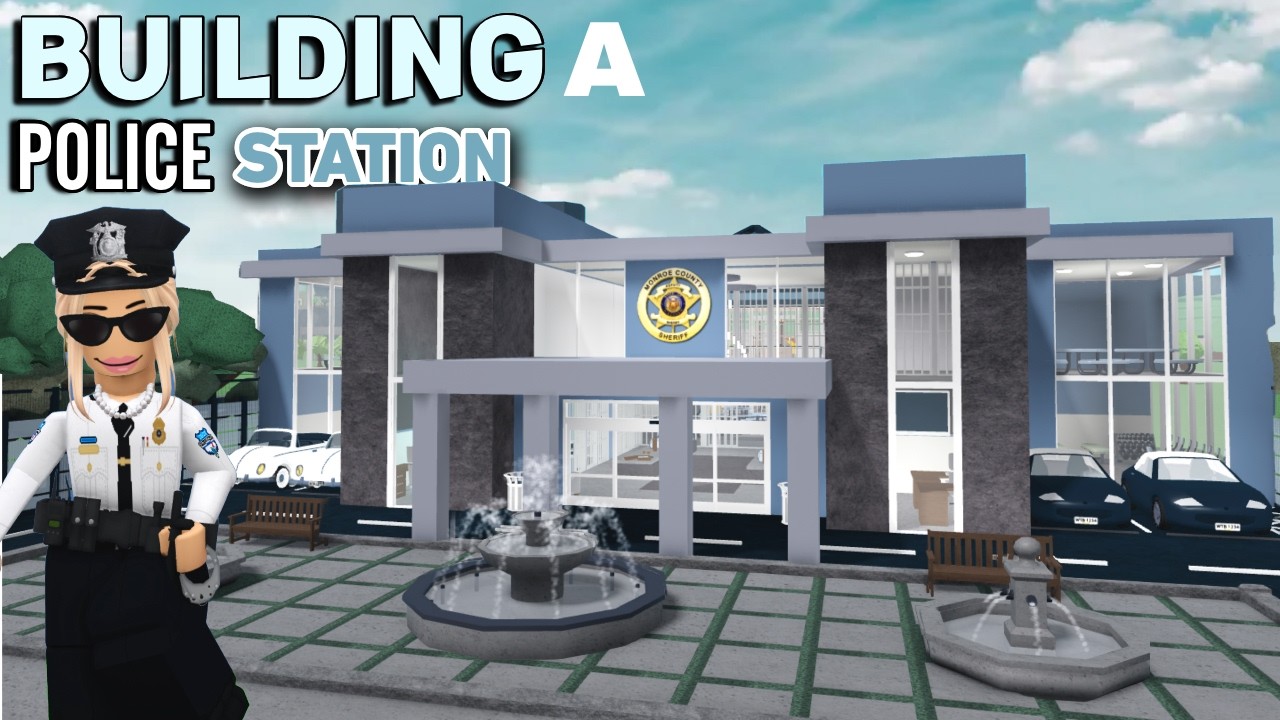 Building A Prison In Bloxburg Youtube