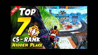 TOP 10 HIDDEN PLACES FOR CS RANK IN BERMUDA AFTER NEW SEASON | cs rank tips and tricks | SR FF Vibe