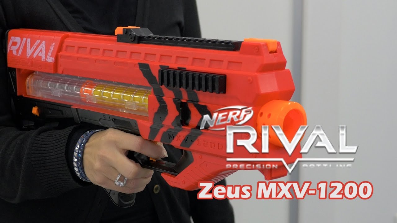 Nerf Rival Zeus MXV-1200 - Démo En Français - YouTube