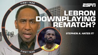Stephen A. HATES LeBron James DOWNPLAYING the REMATCH vs. the Denver Nuggets 😡 |