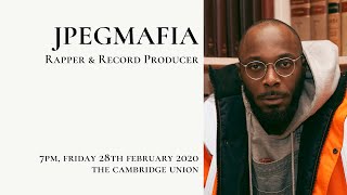 JPEGMAFIA | Q&A | Cambridge Union (2/2)