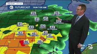 Rain tonight through Sunday night