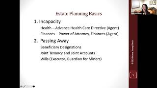 Leaving a Legacy: Financial Estate Planning