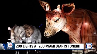 Zoo Lights at Zoo Miami gets ready to kick off