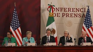 México y EEUU acuerdan redoblar esfuerzos contra fentanilo y migración ilegal | AFP