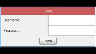 Java Login Form Part 2