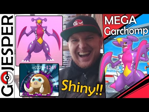 Shiny!! *MEGA* Garchomp i PokéDex!! (Dansk Pokémon GO)