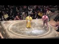 臥牙丸 vs 貴ノ岩 2015大相撲一月場所7日目 gagamaru vs takanoiwa sumo