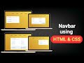 Mega Menu and Dropdown Menu using only HTML & CSS | Web Designing Tutorial
