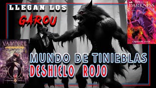 Los salvajes hombres lobo en el COMIC, mundo de tinieblas